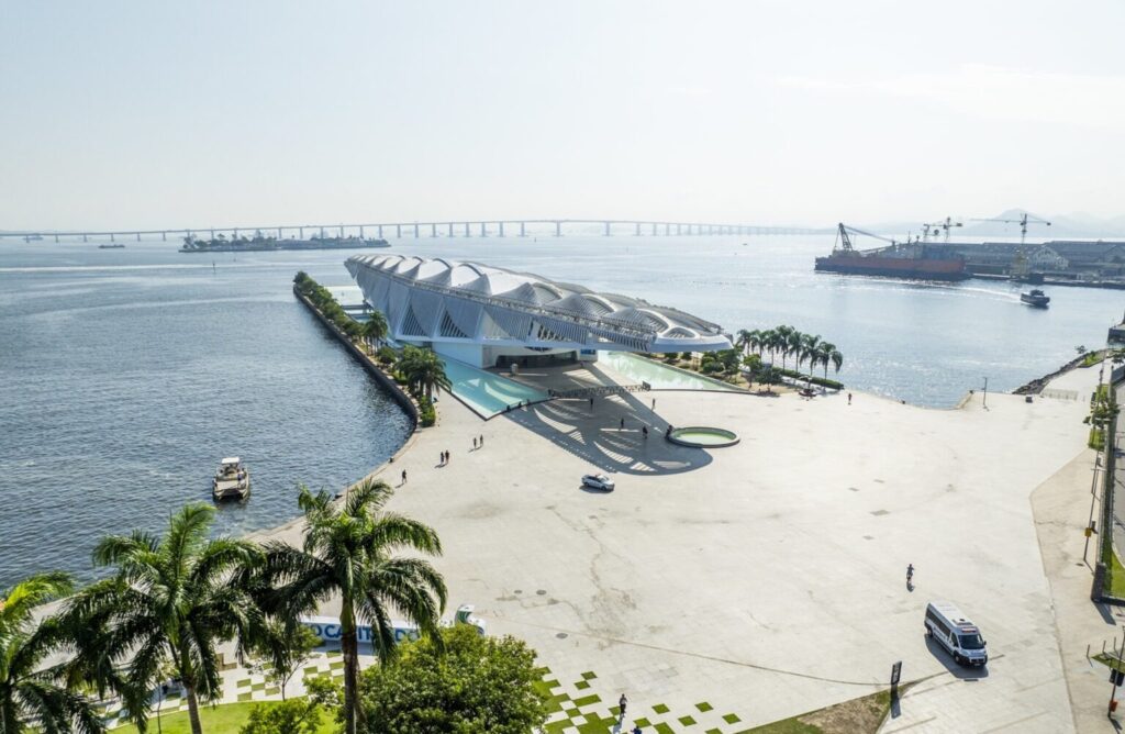 Museu do Amanhã simbolizando o turismo em alta em 2025