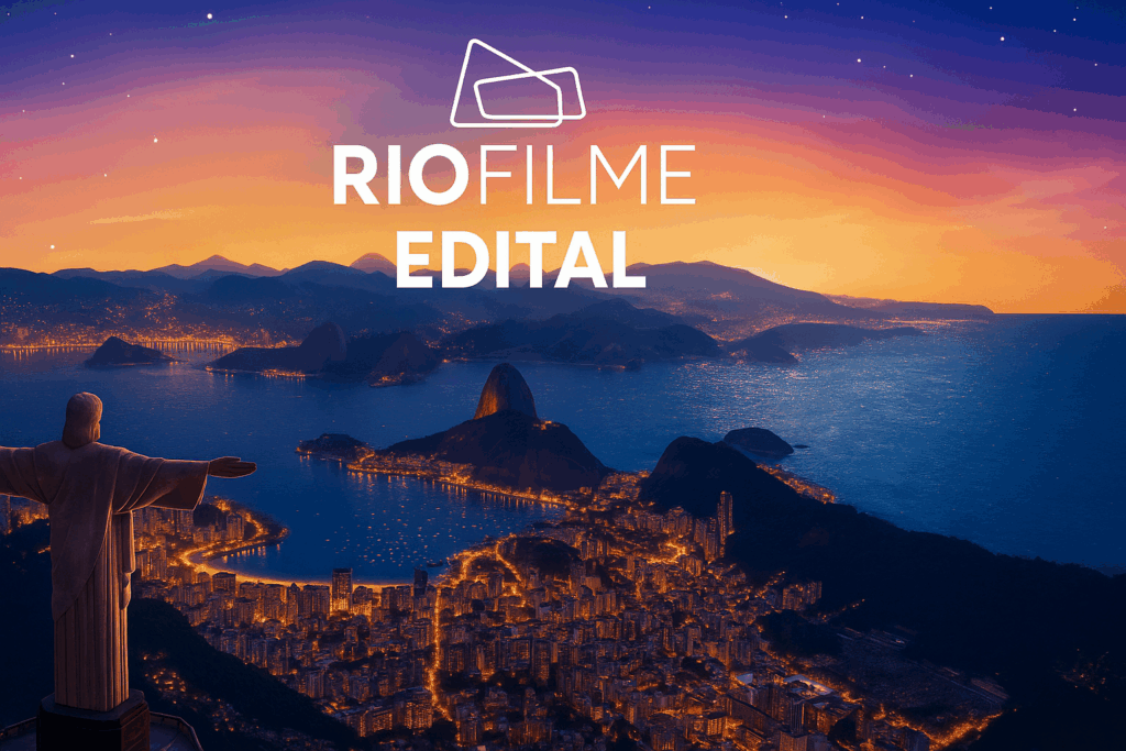 Cidade do Rio de Janeiro, simbolizando o investimento da RioFilme