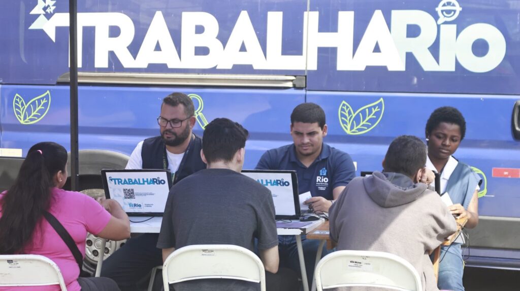 Posto de atendimento Trabalha Rio