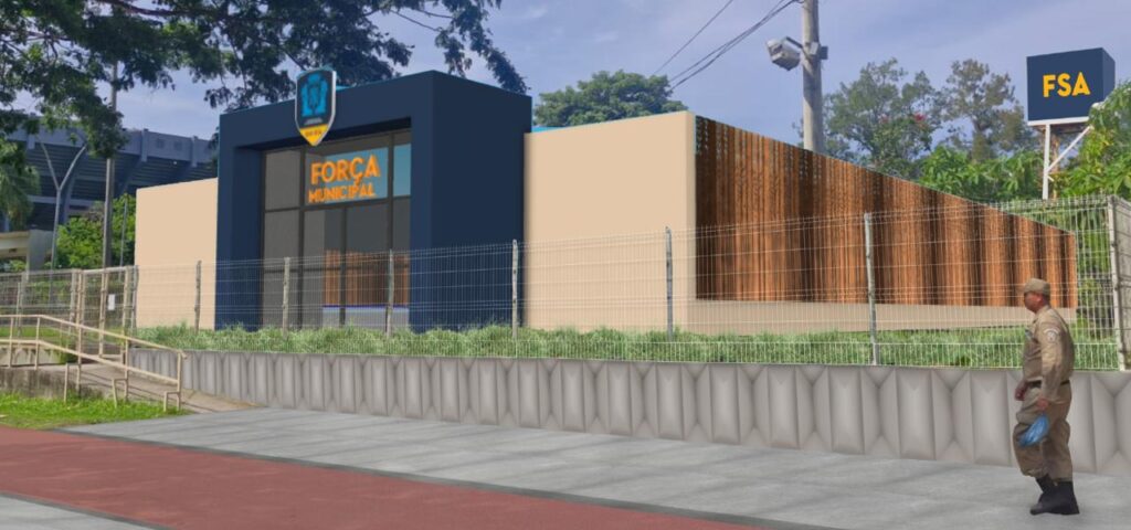 nova base da Força Municipal no Leblon, Rio de Janeiro