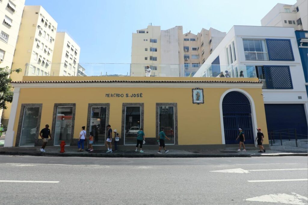 inauguração do novo Mercado São José em Laranjeiras