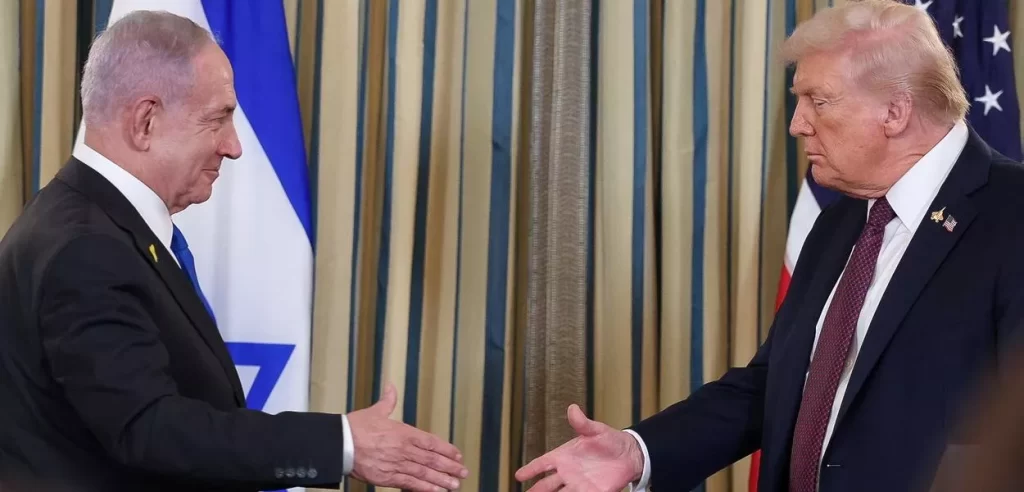Donald Trump e Benjamin Netanyahu discutem plano de paz Gaza