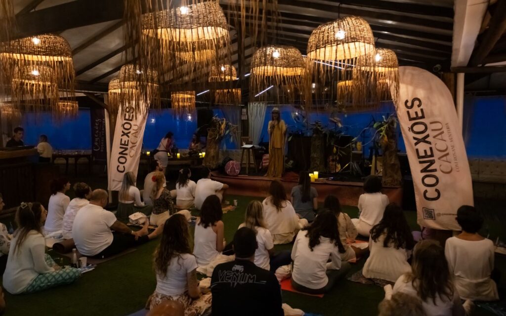 Conexões Cacau, no Rio de Janeiro, lançando oficialmente a edição Rio na Praia da Reserva