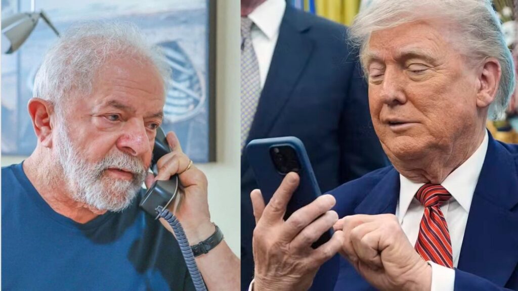 Lula e Donald Trump conversam por telefone sobre relações diplomáticas e comércio.