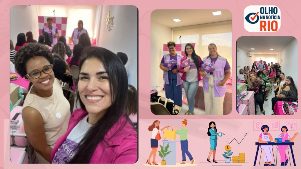 Mulheres Empreendedoras com Propósito celebrando o Mês Estadual do Empreendedorismo Feminino no RJ