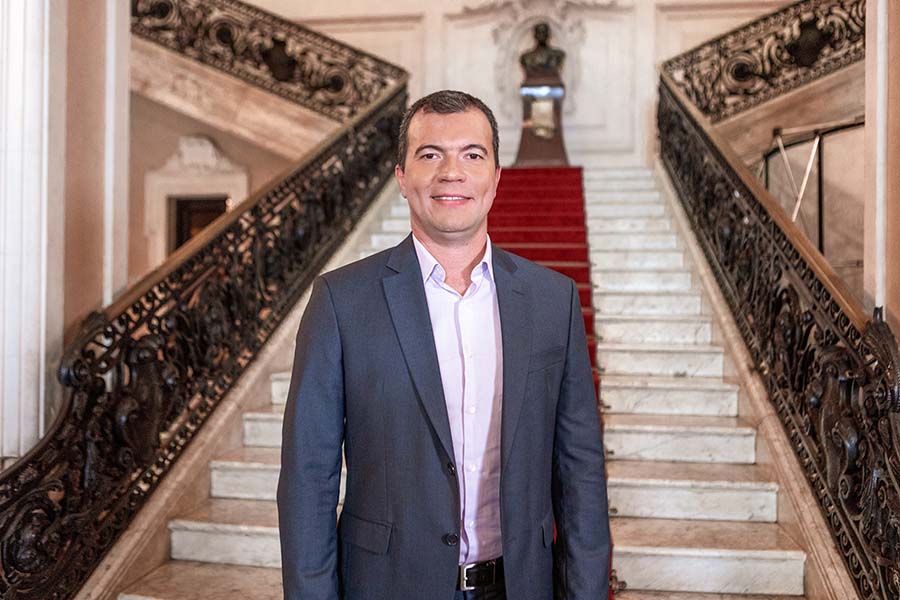 Autor da Lei e o Reconhecimento da Dublagem o vereador Rafael Aloisio Freitas