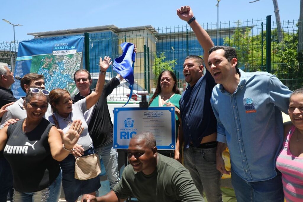Novo sistema de drenagem e asfalto após obras do Bairro Maravilha em Dois Irmãos.