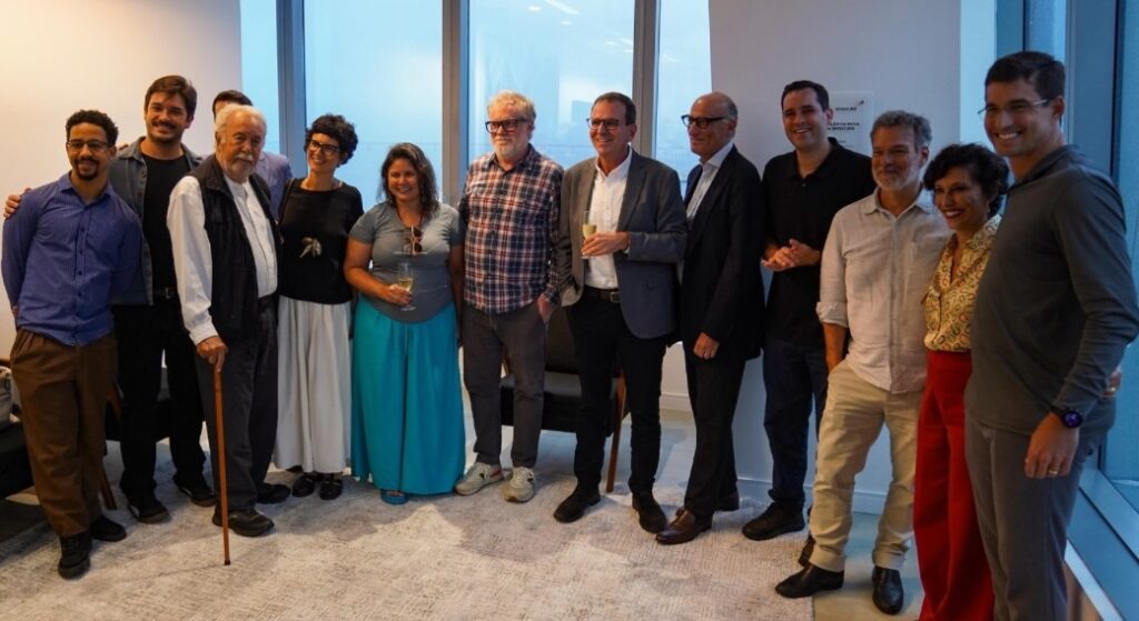 Prefeito Eduardo Paes na inauguração da nova sede da Invest.Rio no Porto Maravilha