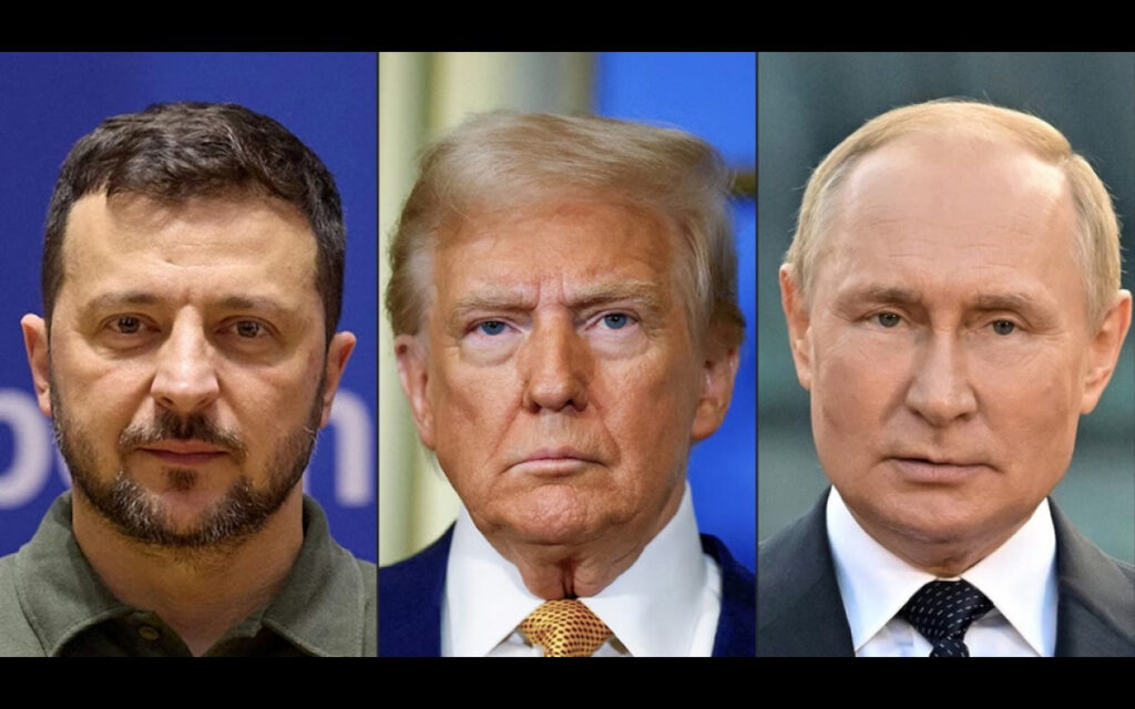 negociações em Genebra com representantes da Rússia, Ucrânia e Estados Unidos.