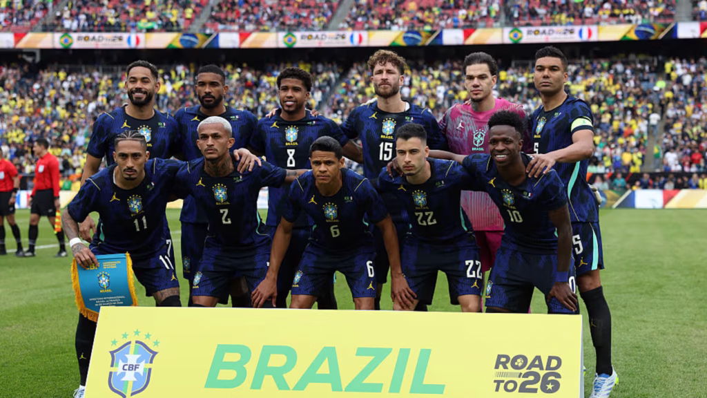 Jogadores da Seleção Brasileira para o amistoso contra a Croácia em Orlando.