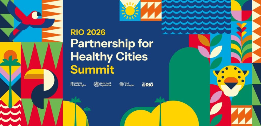 abertura da Cúpula Cidades Saudáveis 2026 em Copacabana.