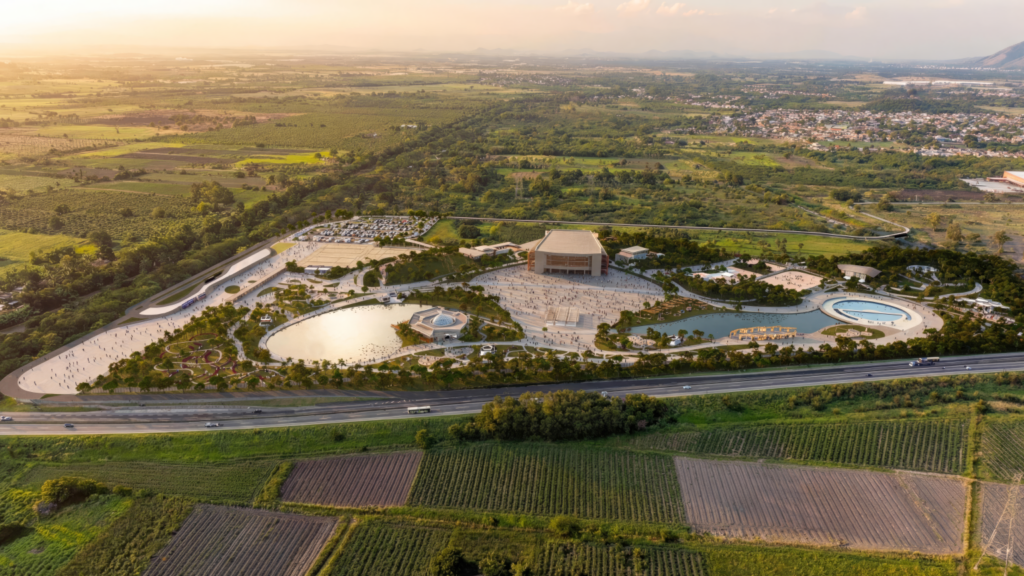 Imagem do projeto do Parque Terra Prometida
