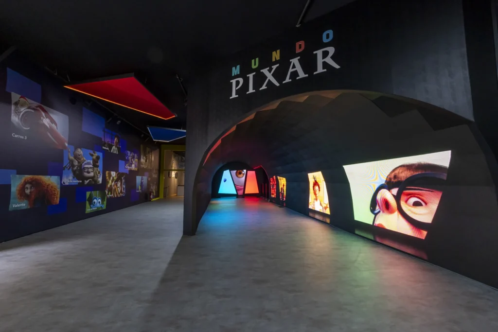 exposicao mundo pixar rio de janeiro acessibilidade
