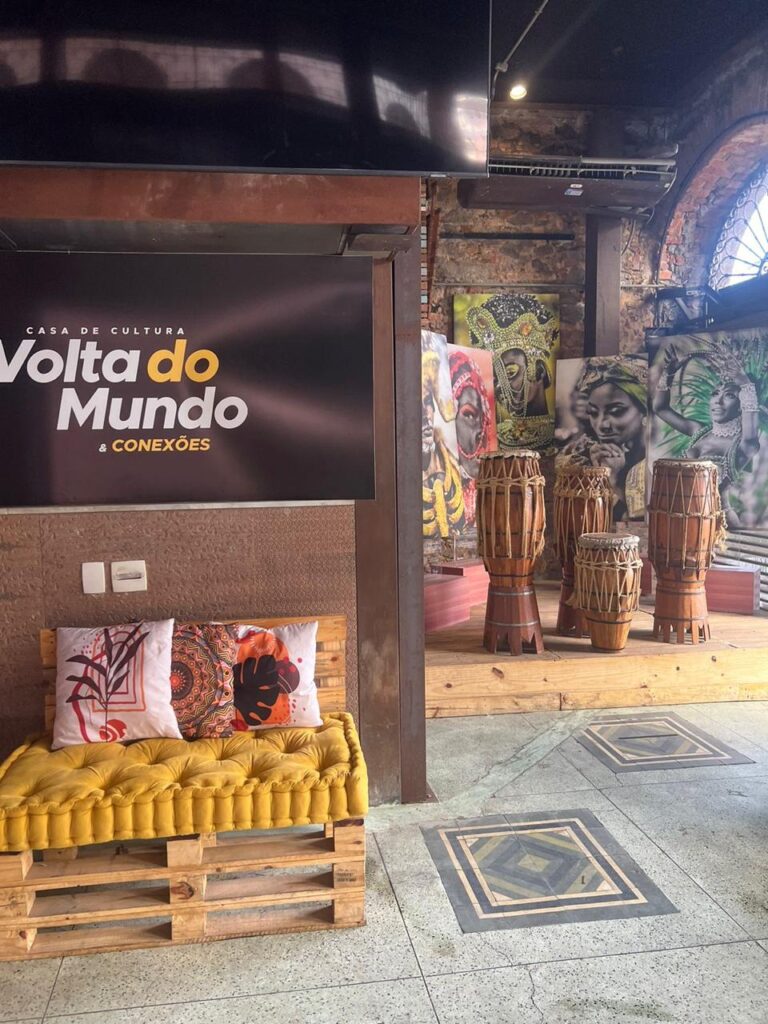 Casa de Cultura Volta do Mundo - Circuito Cultural Viva.
