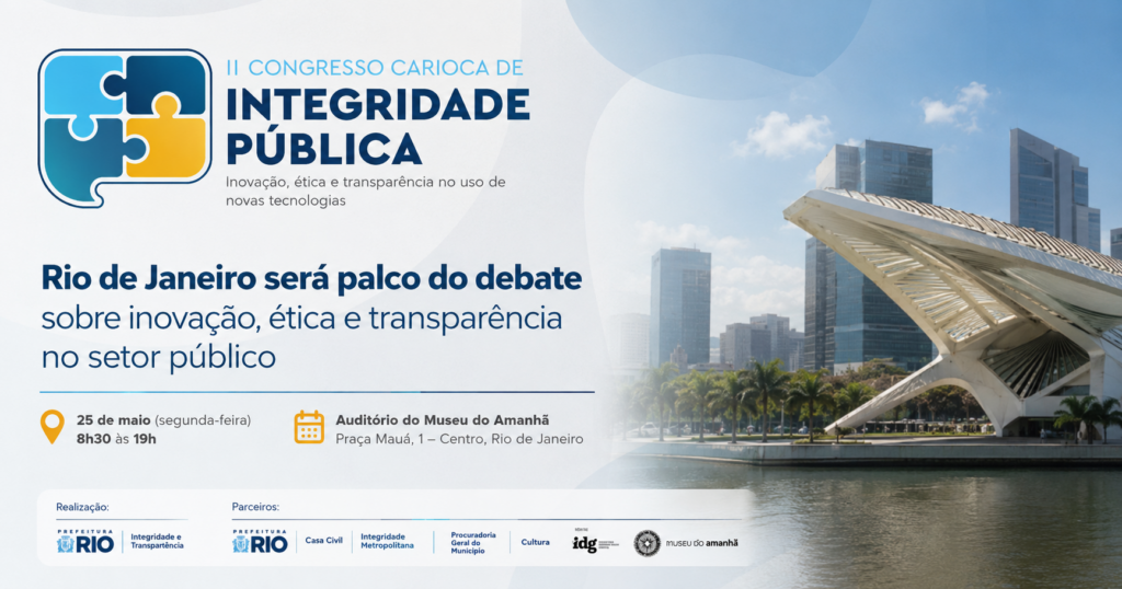 Museu do Amanhã no Rio de Janeiro, local do II Congresso Carioca de Integridade Pública.