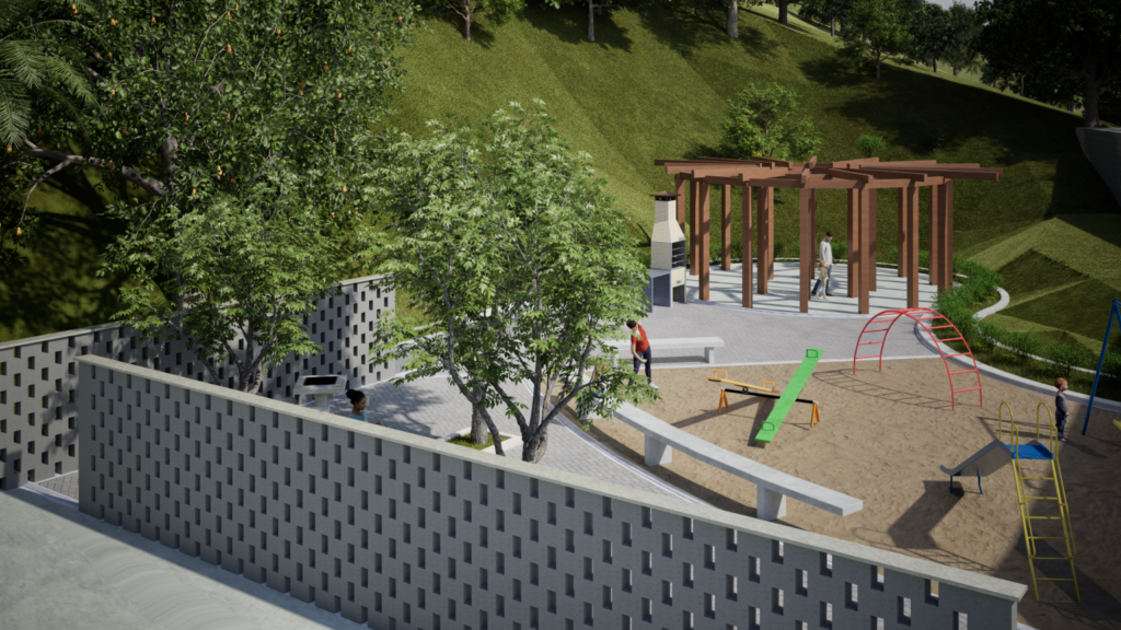 o início das obras do programa Morar Carioca na Praça Seca.