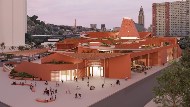 O projeto também prevê a construção da Biblioteca dos Saberes, assinada pelo arquiteto internacional Francis Kéré.