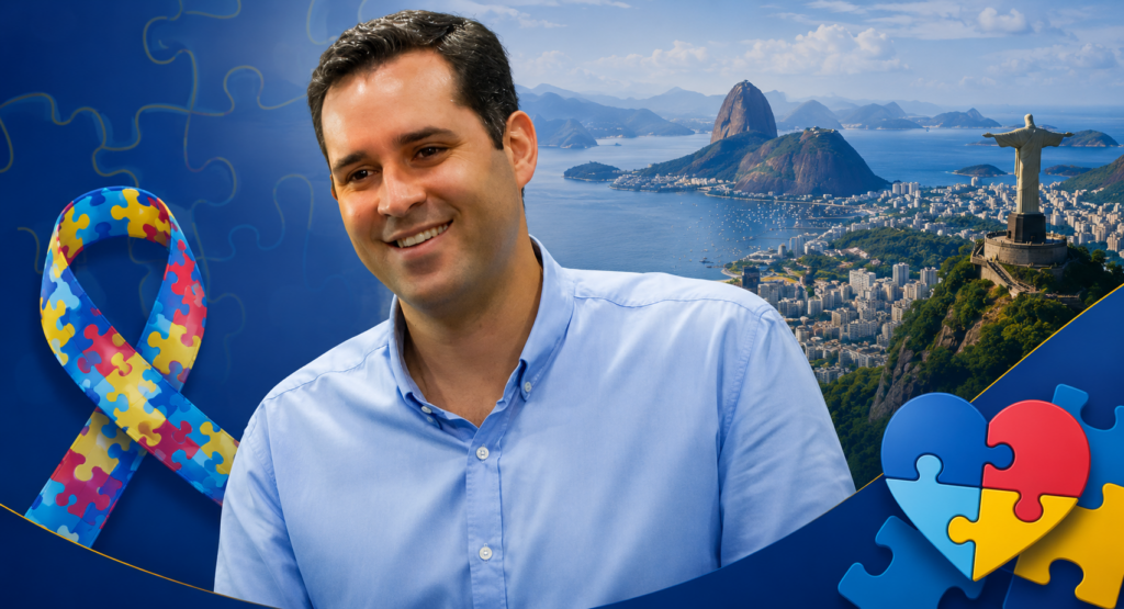 Eduardo Cavaliere sanciona leis para ampliar atendimento e inclusão de pessoas com TEA no Rio de Janeiro.