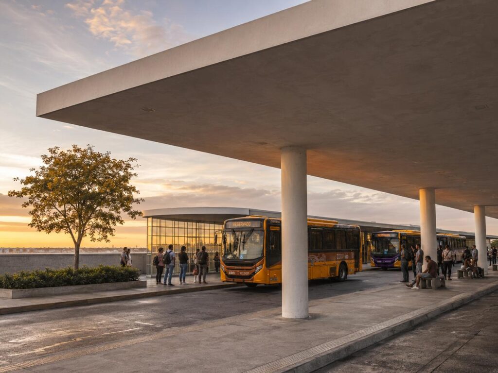 Novo Terminal Intermodal de Campo Grande apresentado pela Prefeitura do Rio para integrar ônibus municipais, intermunicipais e BRT na Zona Oeste.