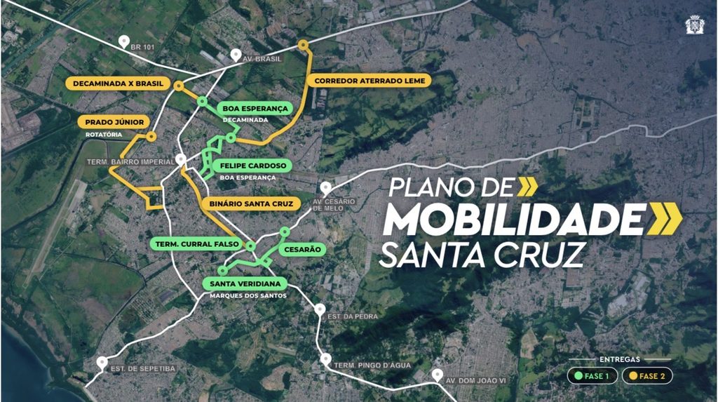 Plano de Mobilidade de Santa Cruz prevê 70 km de obras na Zona Oeste do Rio
