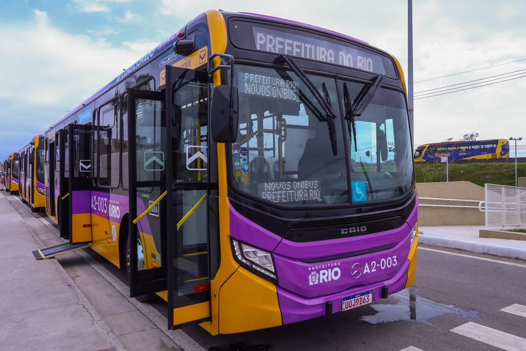 115 novos ônibus do Sistema RIO apresentados em Santa Cruz, na Zona Oeste do Rio