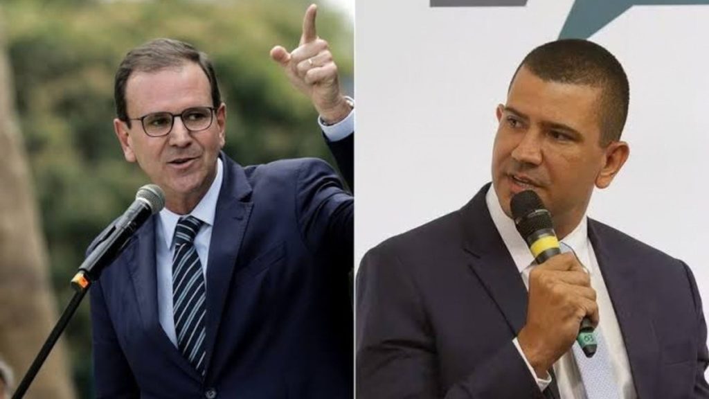 Prefeito Eduardo Paes durante evento político no Rio de Janeiro